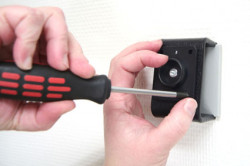 Support voiture  Brodit HTC Touch Viva  installation fixe - Avec rotule, connectique Molex. Chargeur 2A. Réf 513073