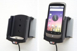 Support voiture  Brodit Nexus One  installation fixe - Avec rotule, connectique Molex. Chargeur 2A. Réf 513116