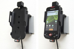 Support voiture  Brodit Samsung Galaxy Spica GT-I5700  installation fixe - Avec rotule, connectique Molex. Chargeur 2A. Réf 513128