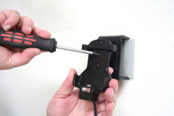Support voiture  Brodit HTC Legend  installation fixe - Avec rotule. Chargeur 2A. Réf 513136