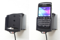 Support voiture Brodit BlackBerry Bold 9790 installation fixe - Avec rotule, connectique Molex. Chargeur 2A. Réf 513289