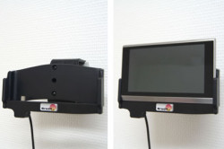 Support voiture  Brodit Navigon 8410  installation fixe - Avec rotule. Grâce à la connectivité TMC, antenne TMC inclus. 12/24 Volt. Réf 529060