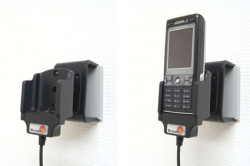 Support voiture  Brodit Sony Ericsson K800i  avec chargeur allume cigare - Avec rotule orientable. Réf 965095