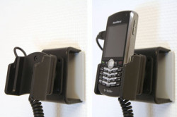 Support voiture  Brodit BlackBerry Pearl 8100  avec chargeur allume cigare - Avec rotule orientable. Réf 965114