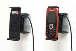 Support voiture  Brodit Nokia 2600 Classic  avec chargeur allume cigare - Avec rotule orientable. Réf 965204
