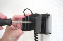 Support voiture  Brodit Samsung Instinct  avec chargeur allume cigare - Avec rotule orientable. Réf 965248