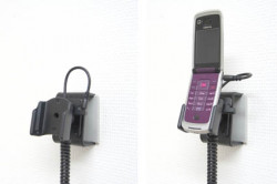 Support voiture  Brodit Nokia 6600 Fold  avec chargeur allume cigare - Avec rotule. Pour position ouverte. Réf 965269