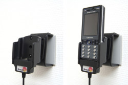 Support voiture  Brodit Sony Ericsson K810i  installation fixe - Avec rotule, connectique Molex. Chargeur 2A. Réf 971163