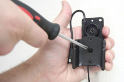 Support voiture  Brodit Nokia 6500 Classic  installation fixe - Avec rotule, connectique Molex, chargeur 2A. Réf 971184