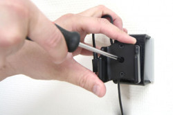 Support voiture  Brodit Nokia 6500 Classic  installation fixe - Avec rotule, connectique Molex, chargeur 2A. Réf 971184