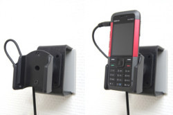 Support voiture  Brodit Nokia 5310  installation fixe - Avec rotule, connectique Molex. Chargeur 2A. Réf 971227
