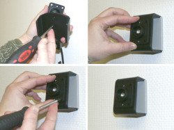 Support voiture  Brodit HP iPAQ hx21xx  installation fixe - Avec rotule, connectique Molex pour le GPS et le transfert de données. Chargeur 2A. Réf 971630