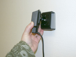 Support voiture  Brodit HP iPAQ hx21xx  installation fixe - Avec rotule, connectique Molex pour le GPS et le transfert de données. Chargeur 2A. Réf 971630