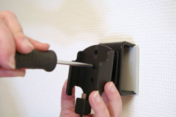 Support voiture  Brodit HTC Artemis 100  installation fixe - Avec rotule, connectique Molex. Chargeur 2A. Réf 971714
