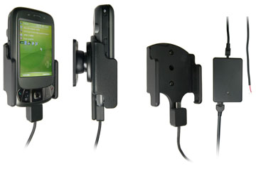 Support voiture  Brodit HTC Herald  installation fixe - Avec rotule, connectique Molex. Chargeur 2A. Pour un montant position fermée. Réf 971725