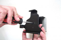 Support voiture  Brodit HTC Advantage X7500  installation fixe - Avec rotule, connectique Molex. Chargeur 2A. Réf 971739