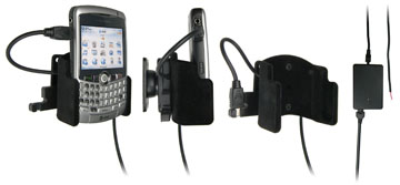 Support voiture  Brodit BlackBerry Curve 8300  installation fixe - Avec rotule, connectique Molex. Chargeur 2A. Réf 971746