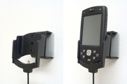 Support voiture  Brodit HTC P6500  installation fixe - Avec rotule, connectique Molex. Chargeur 2A. Réf 971775