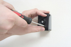 Support voiture Brodit HTC P3470 installation fixe - Avec rotule, connectique Molex. Chargeur 2A. Réf 971827