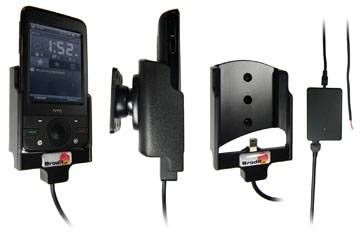 Support voiture  Brodit HTC P3470  installation fixe - Avec rotule, connectique Molex. Chargeur 2A. Réf 971827