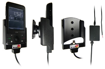Support voiture Brodit HTC P3470 installation fixe - Avec rotule, connectique Molex. Chargeur 2A. Réf 971827
