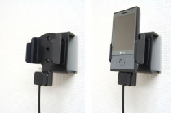 Support voiture  Brodit HTC P3700  installation fixe - Avec rotule, connectique Molex. Chargeur 2A. Pour S270 batterie standard 900 mAh. Réf 971843