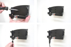 Support voiture  Brodit Navigon 8100T  avec réplicateur de port - Support passif avec rotule. Réf 277021