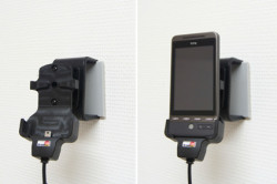 Support 3 en 1  Brodit HTC Hero  3 en 1 - 3 cm de câble adaptateur. Réf 519038