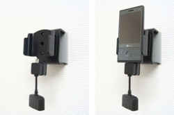 Support 3 en 1  Brodit HTC P3700  3 en 1 - 3 cm de câble adaptateur. Pour S270 batterie standard 900 mAh. Réf 849843