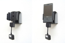 Support 3 en 1  Brodit HTC P3700  3 en 1 - 3 cm de câble adaptateur. Pour E270 batterie étendue 1 340 mAh. Réf 849873