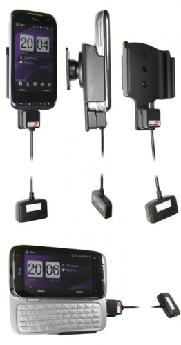 Support 3 en 1  Brodit HTC Touch Pro2  3 en 1 - 40 cm de câble adaptateur. NON aux modèles de T-Mobile USA, Sprint, Verizon. Réf 520021
