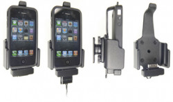 Support voiture  Brodit Apple iPhone 4  avec réplicateur de port - Pour une position verticale et horizontale plus sûr. Fixation réglable, convient dispositifs avec des étui. Réf 516193