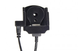 Support voiture  Brodit Apple iPod 3rd Generation 10 GB  pour fixation cable - Pour Volvo câble avec connecteur USB (réf. 31210067). Avec revêtement &quot