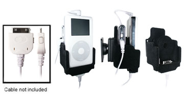 Support voiture  Brodit Apple iPod 3rd Generation 10 GB  pour fixation cable - Pour les émetteurs Scosche Bluetooth. Réf 840677