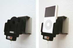 Support voiture  Brodit Apple iPod 2nd Generation 20 GB  pour fixation cable - Pour le câble périphérique. Réf 840687