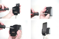 Support voiture  Brodit Apple iPod Touch  pour fixation cable - Pour câble Griffin PowerJolt. Surface &quot