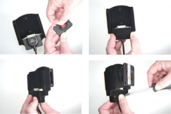 Support voiture  Brodit Apple iPod Touch  pour fixation cable - Pour le câble Monster. Surface &quot