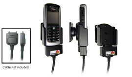 Support voiture  Brodit Nokia 6021  pour fixation cable - Pour le câble Nokia CA-27, CA-76 (inclus dans le kit mains libres CK7W, CK-20W). Réf 905021