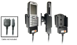 Support voiture  Brodit Nokia 6233  pour fixation cable - Pour le câble Nokia CA-27, CA-76 (inclus dans le kit mains libres CK7W, CK-20W). Réf 905082