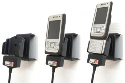 Support voiture  Brodit Nokia E65  pour fixation cable - Pour le câble Nokia CA-27, CA-76 (inclus dans le kit mains libres CK-7W, CK-20W). Réf 905147