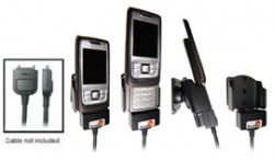 Support voiture Brodit Nokia E65 pour fixation cable - Pour le câble Nokia CA-27, CA-76 (inclus dans le kit mains libres CK-7W, CK-20W). Réf 905147