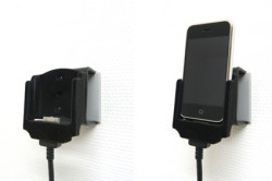 Support voiture  Brodit Apple iPhone 2G  pour fixation cable - Pour câble après-marché. Avec rotule. Avec revêtement &quot
