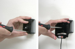Support voiture  Brodit Apple iPhone 2G  pour fixation cable - Pour câble Griffin PowerJolt. Surface &quot