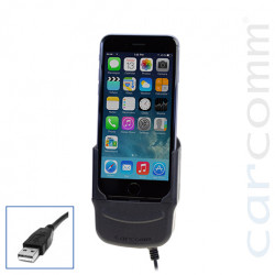 Support voiture iPhone 6 avec connectique USB