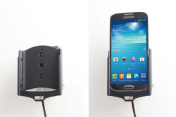 Support voiture  Brodit Samsung Galaxy S4 GT-I9505  avec chargeur allume cigare - Avec rotule. Avec câble USB. Réf 521526