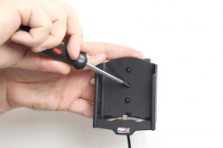Support voiture  Brodit LG G2  avec chargeur allume cigare - Avec rotule. Avec câble USB. Réf 521576
