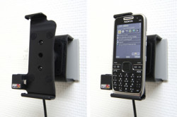 Support voiture  Brodit Nokia E55  installation fixe - Avec rotule, connectique Molex. Chargeur 2A. Réf 513074