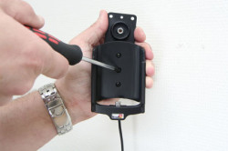 Support voiture  Brodit HTC Desire  installation fixe - Avec rotule, connectique Molex. Chargeur 2A. Réf 513141