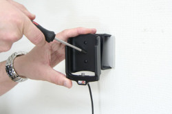 Support voiture  Brodit HTC Desire  installation fixe - Avec rotule, connectique Molex. Chargeur 2A. Réf 513141