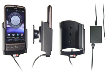 Support voiture  Brodit HTC Desire  installation fixe - Avec rotule, connectique Molex. Chargeur 2A. Réf 513141